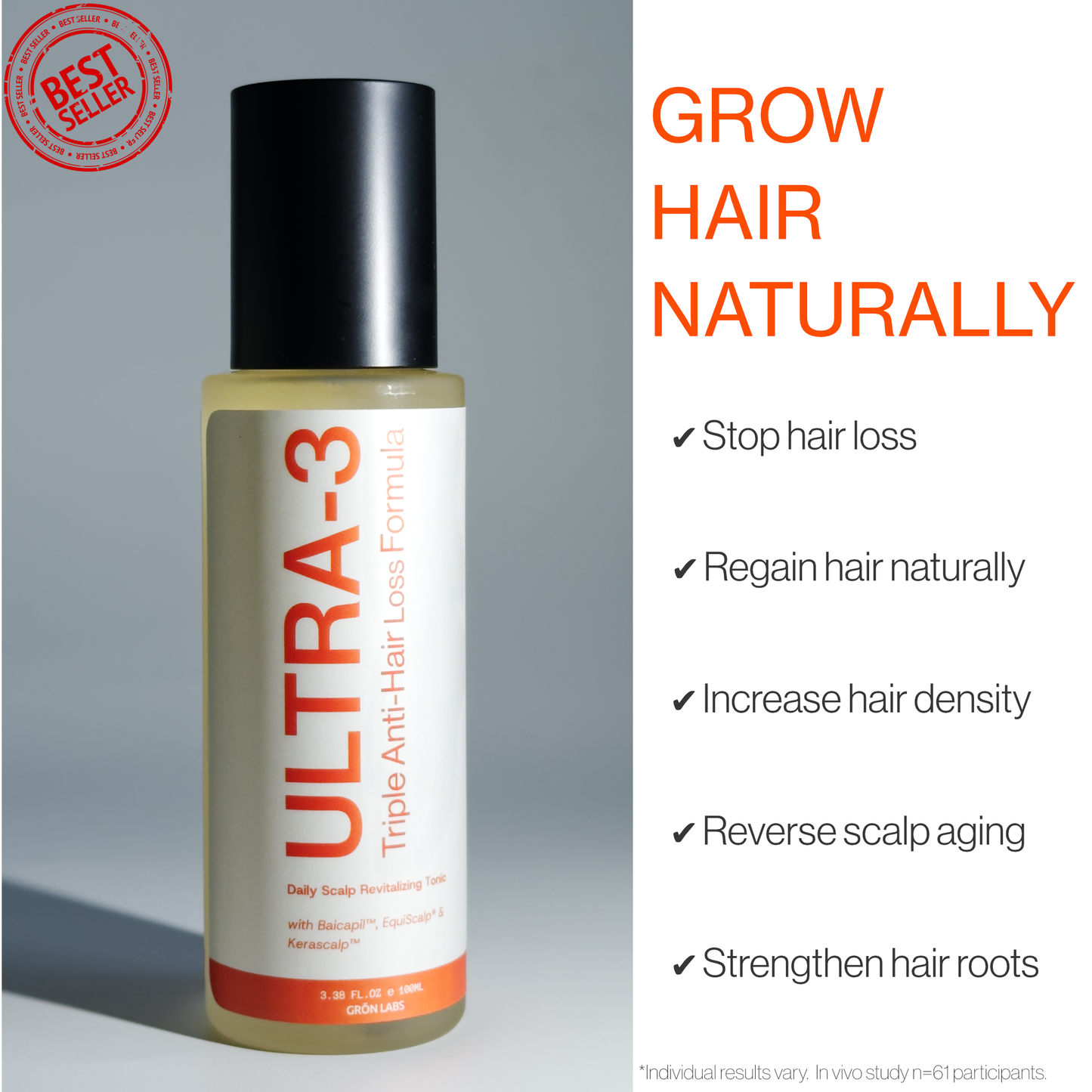 Triple Anti Hair Loss Formula - ULTRA-3